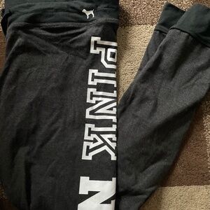 PINK NATION Dark grey sweats